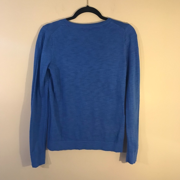 J.Crew Blue Crewneck Sweater XS - Picture 3 of 4